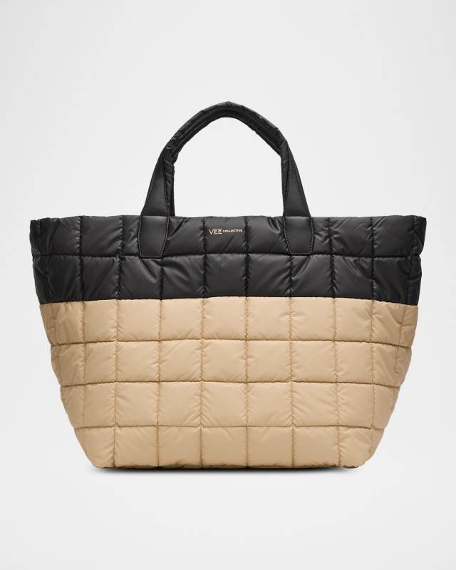 Porter Quilted Nylon Weekender Tote Bag